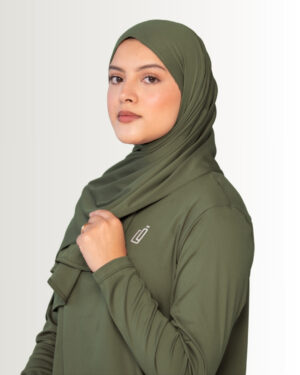 The Quwa Drape Hijab - OLIVE (limited edition)