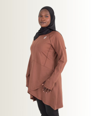 The Flow Active Top - Chestnut