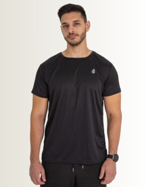 Quwa Men’s - Basic T-Shirt - Black