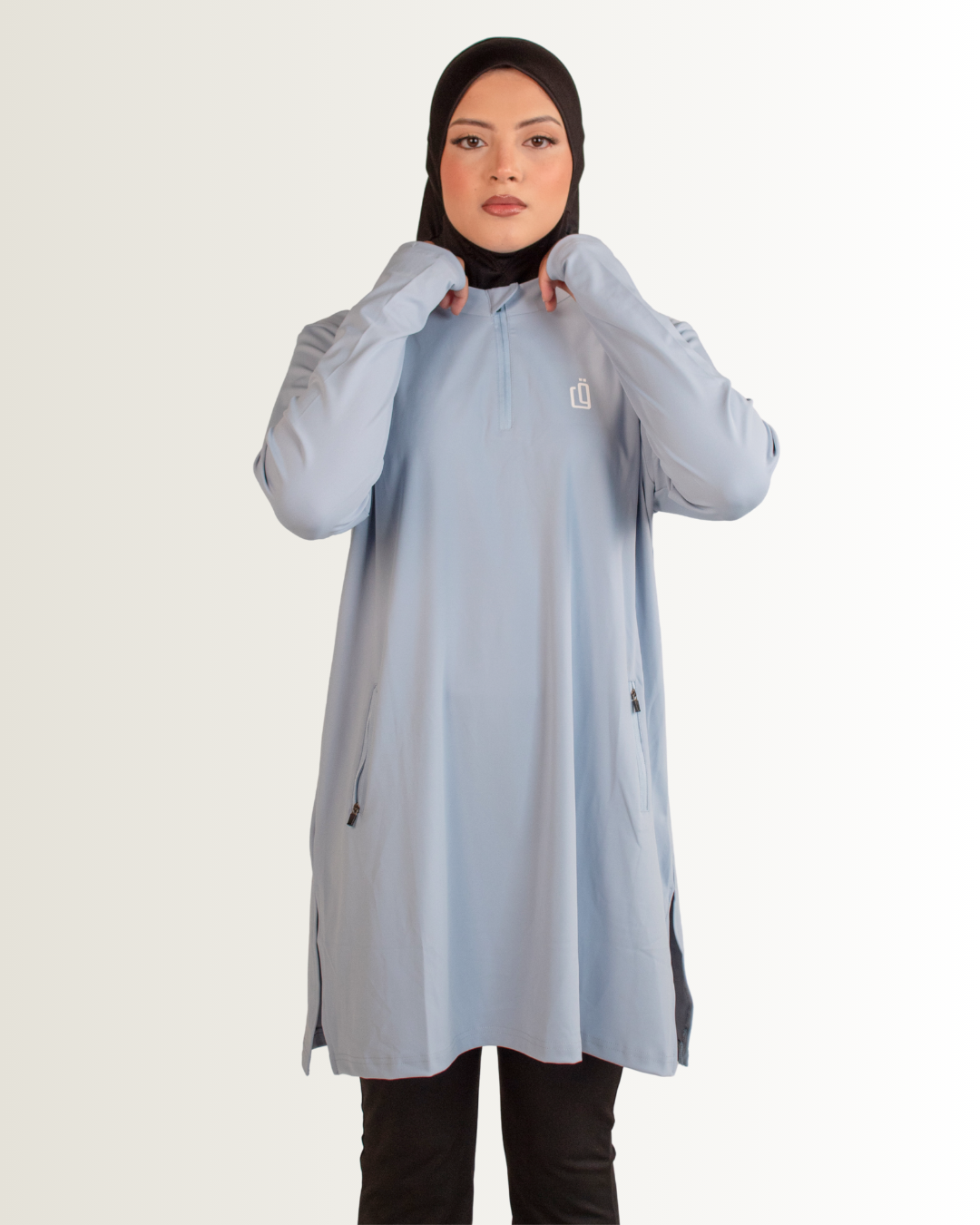 The Essential Active Top - Baby Blue - Image 2