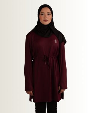 The Flex Active Top - Burgundy
