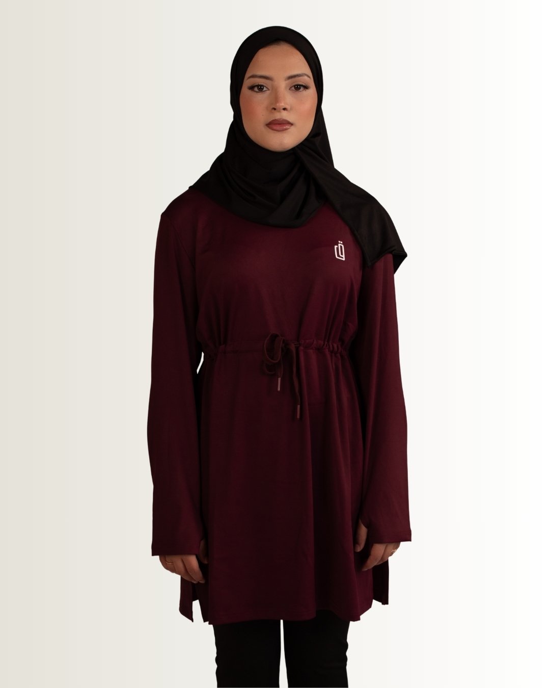 The Flex Active Top - Burgundy