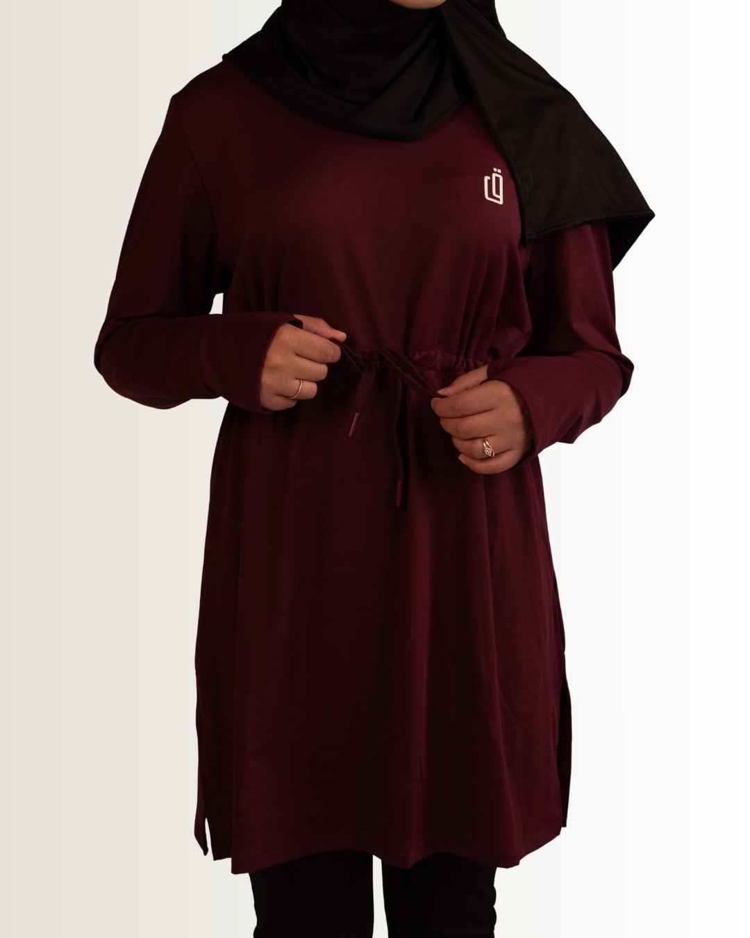 The Flex Active Top - Burgundy - Image 5