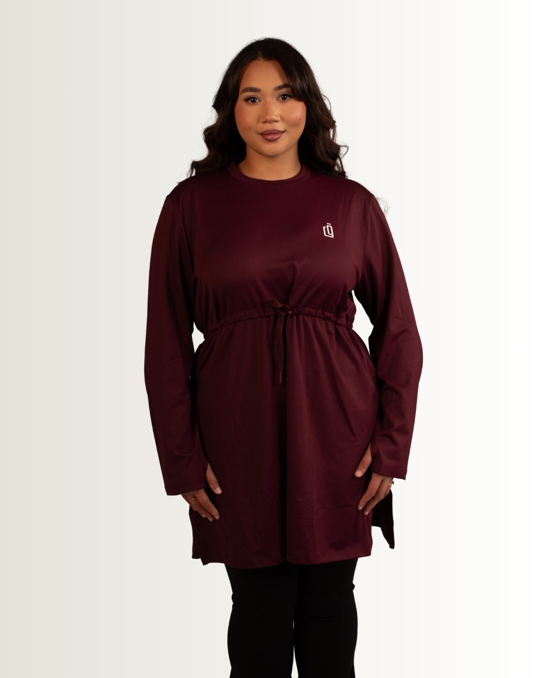 The Flex Active Top - Burgundy - Image 6